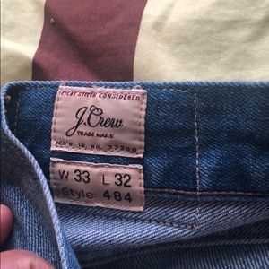 J.Crew 484 Slim 33/32 in Whitford Wash